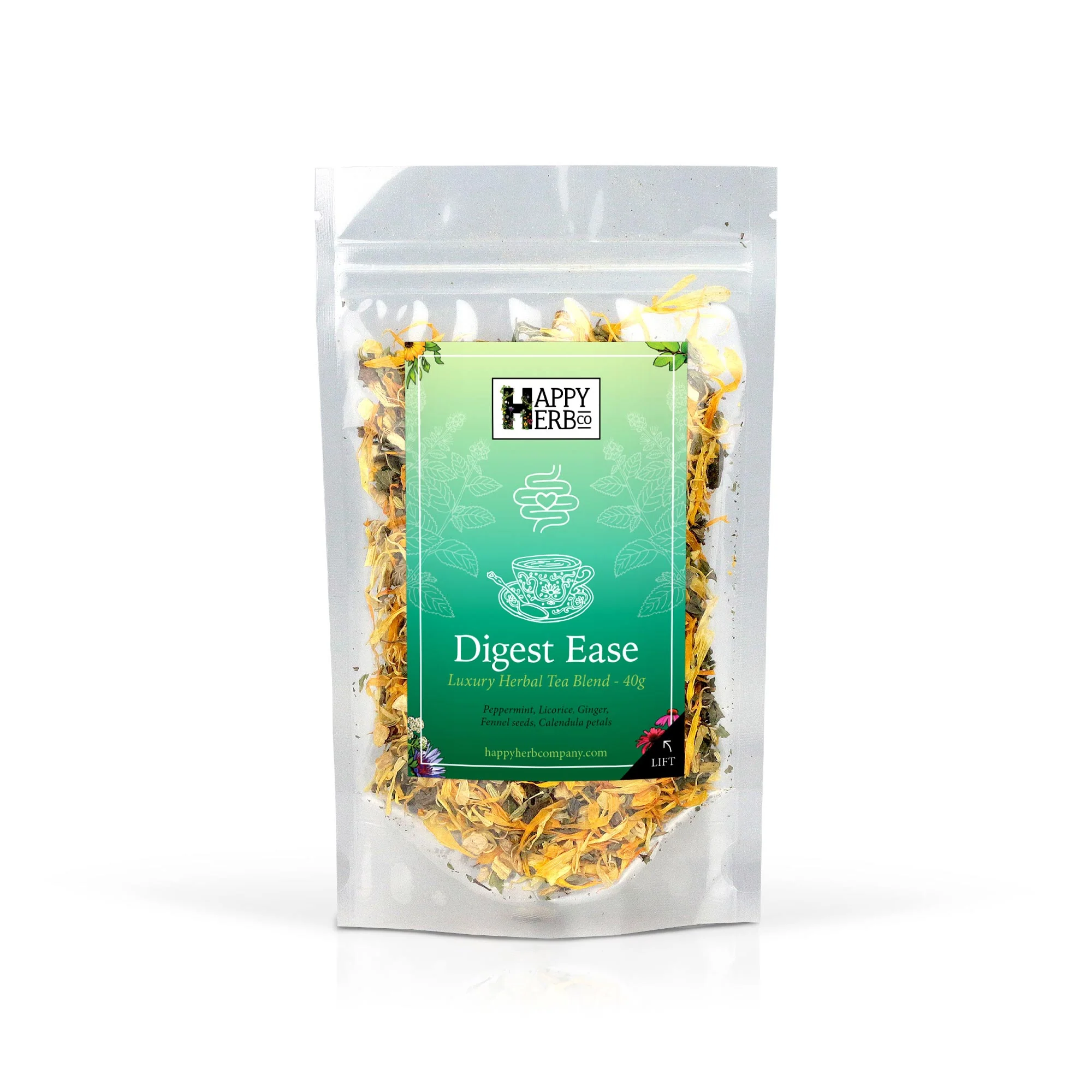 Digest Ease Herbal Tea Blend - Image 2