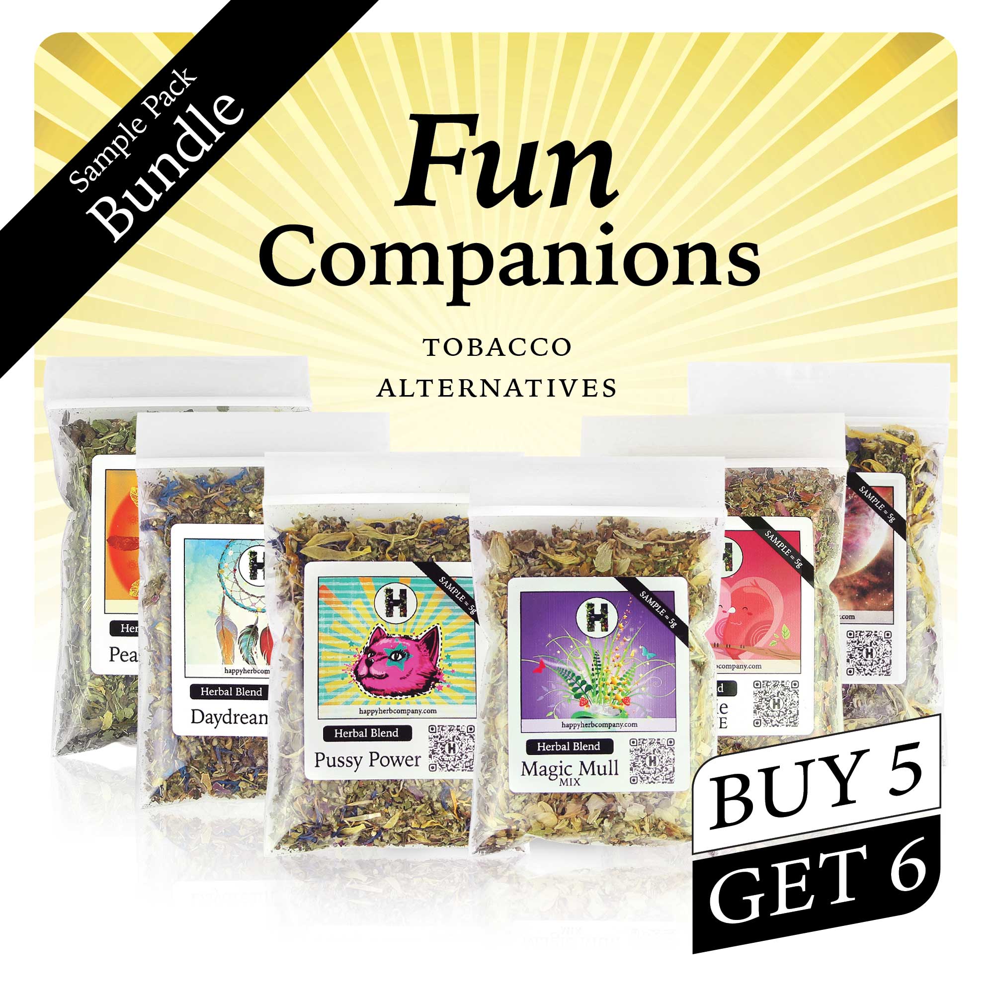Herbal Smoking Blends Sample Bundles - Image 4